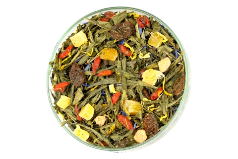 Herbata Zielona CZERWONY DIAMENT Wyjątkowa Kompozycja Smaków !